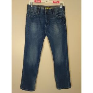 Lee Extreme Motion Straight Fit Tapered Leg Denim Jeans‎ Size 34x32 Fits 34x30
